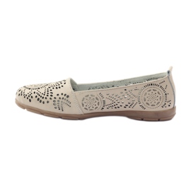 Filippo Ballerine traforate Lords F 080 beige 2