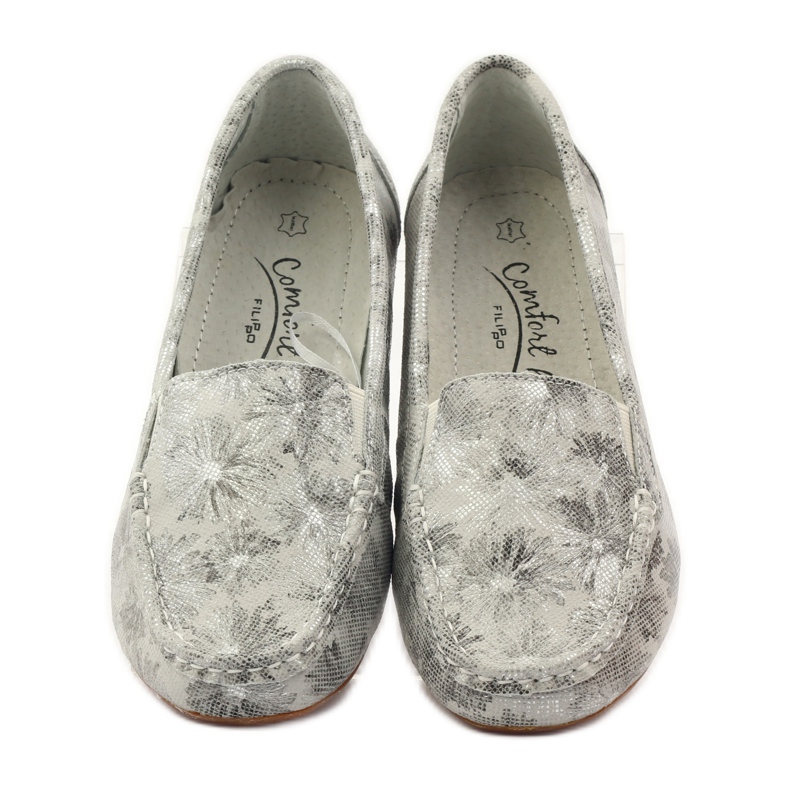 Filippo Mocassini Lordsy grigi da donna F 006 grigio 4