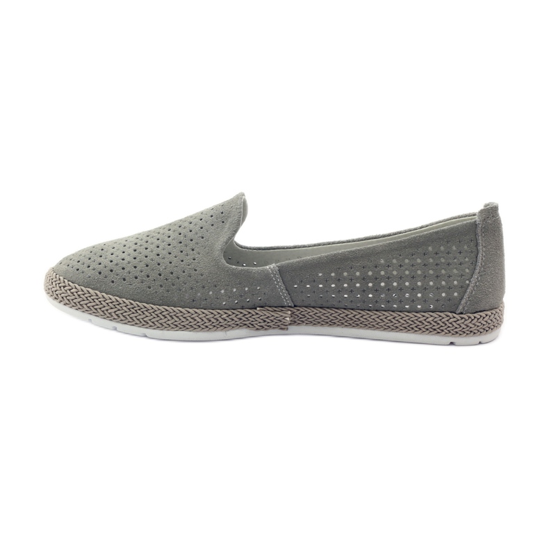 Filippo Ballerine grigie Lords F 081 espadrillas grigio 2