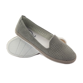 Filippo Ballerine grigie Lords F 081 espadrillas grigio 3