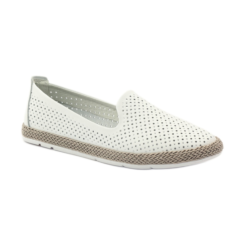 Filippo Lords ballerine espadrillas F 081 bianche bianco 1
