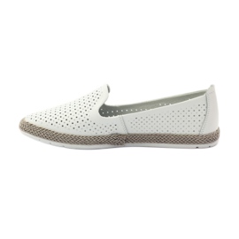 Filippo Lords ballerine espadrillas F 081 bianche bianca 2