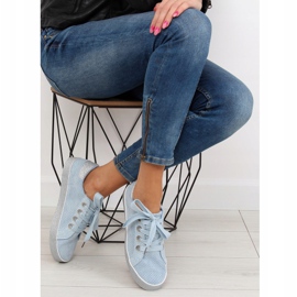 Sneakers da donna blu AK03P Blu grigio 2