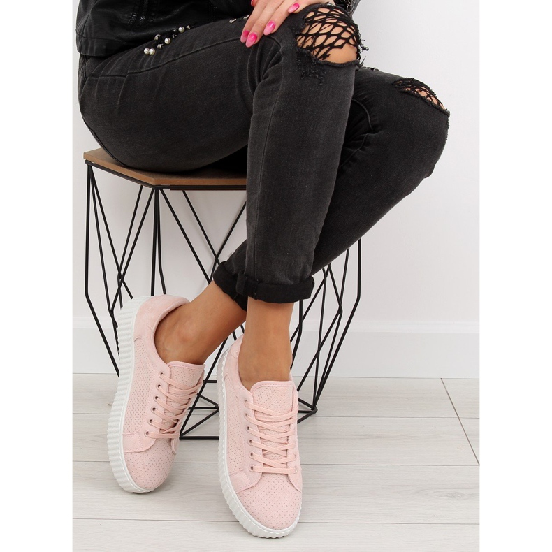 AX02 Sneakers rosa creepersy rosa 1