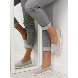 Mocassini grigi lordsy T309P Grigio 1