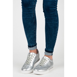 Vices Scarpe sportive argento grigio 1
