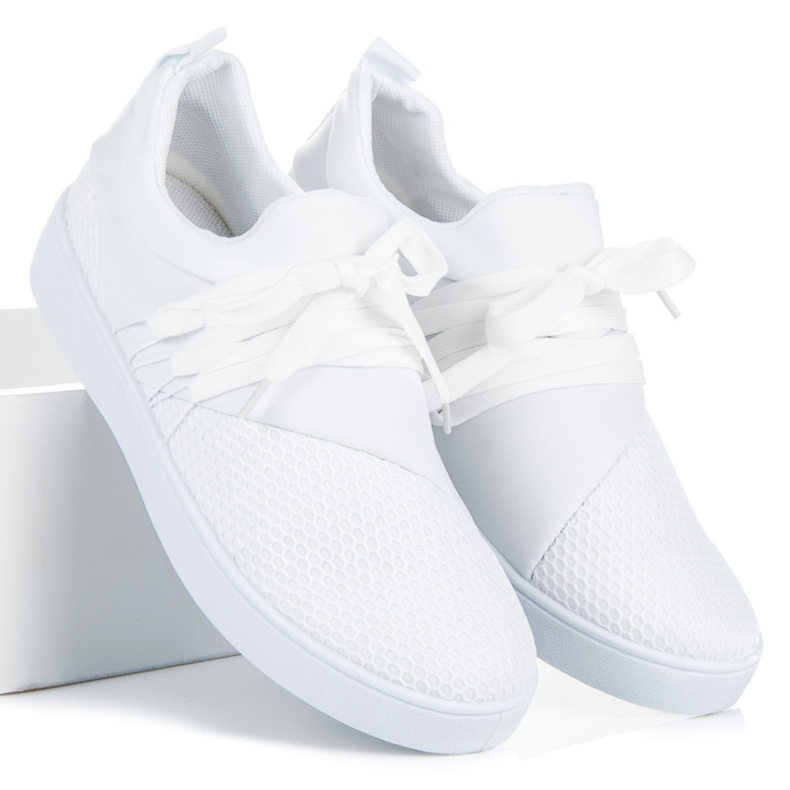 Scarpe sportive bianche bianco 1