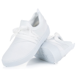 Scarpe sportive bianche bianco 2