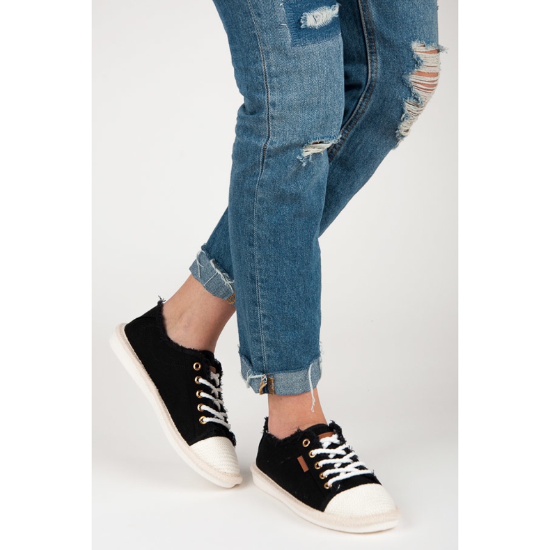 Seastar Espadrillas con lacci nero 2