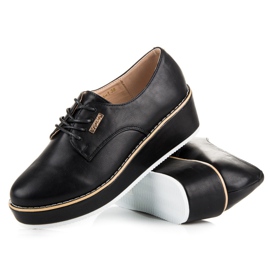 Vices Morse per scarpe con zeppa allacciate nero 2
