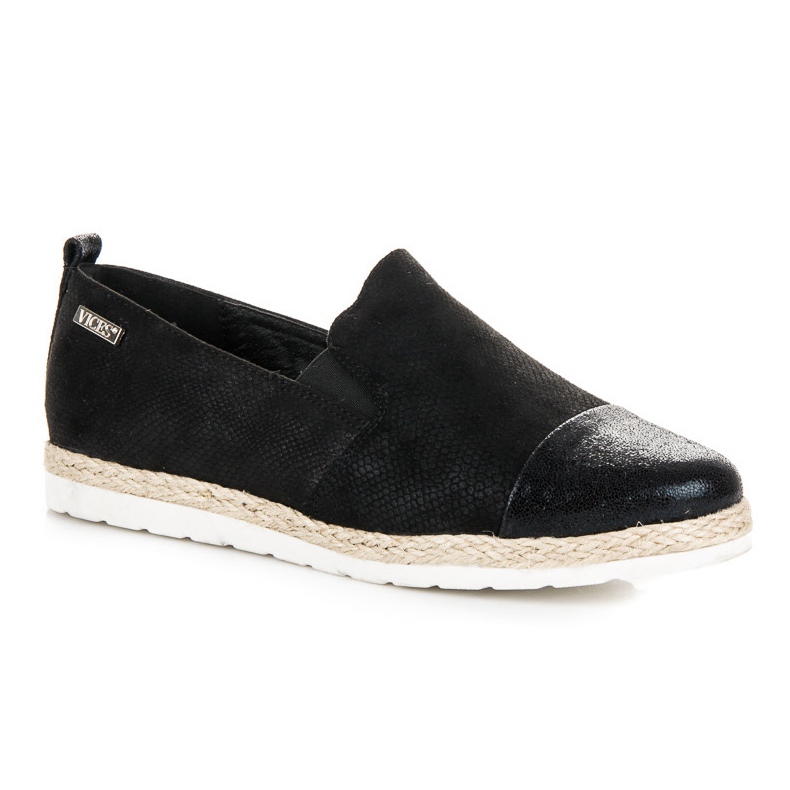 Vices Morsetti per scarpe da donna slip-on nero 1