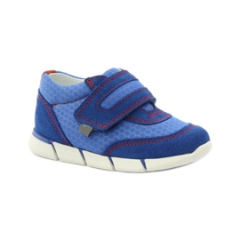 Scarpe sportive sneakers con velcro Bartek 31949 blu 1