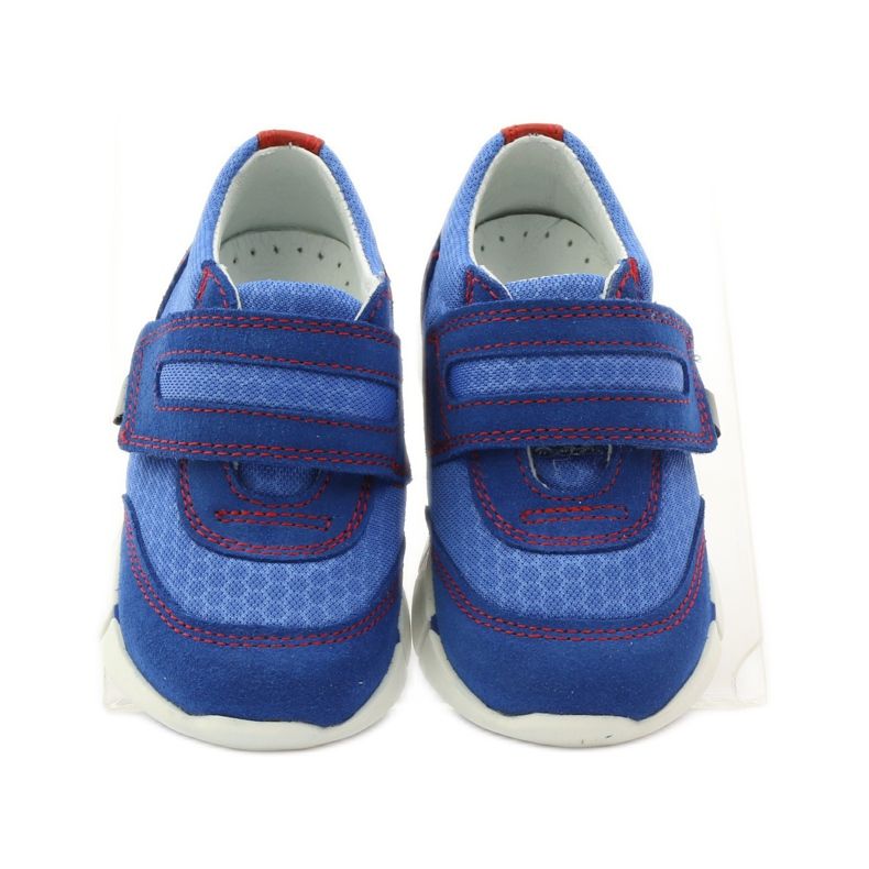 Scarpe sportive sneakers con velcro Bartek 31949 blu 4