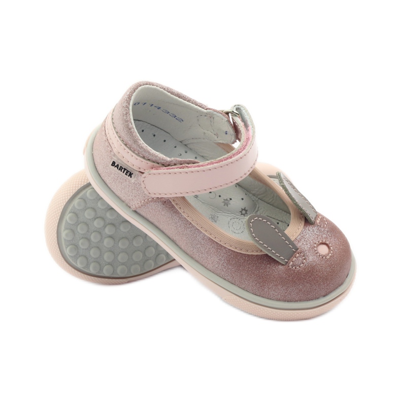Ballerine coniglietto Bartek 31908 rosa glitter 3