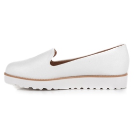 Seastar Scarpe con plateau senza lacci bianca 1