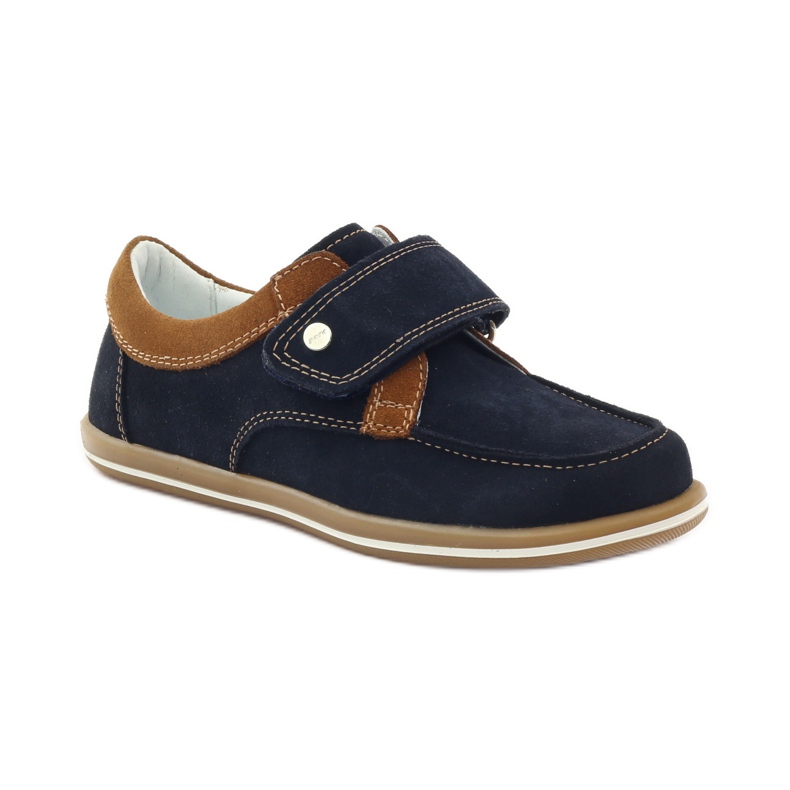 Bartek Scarpe casual da ragazzo 35599 blu navy marrone 1