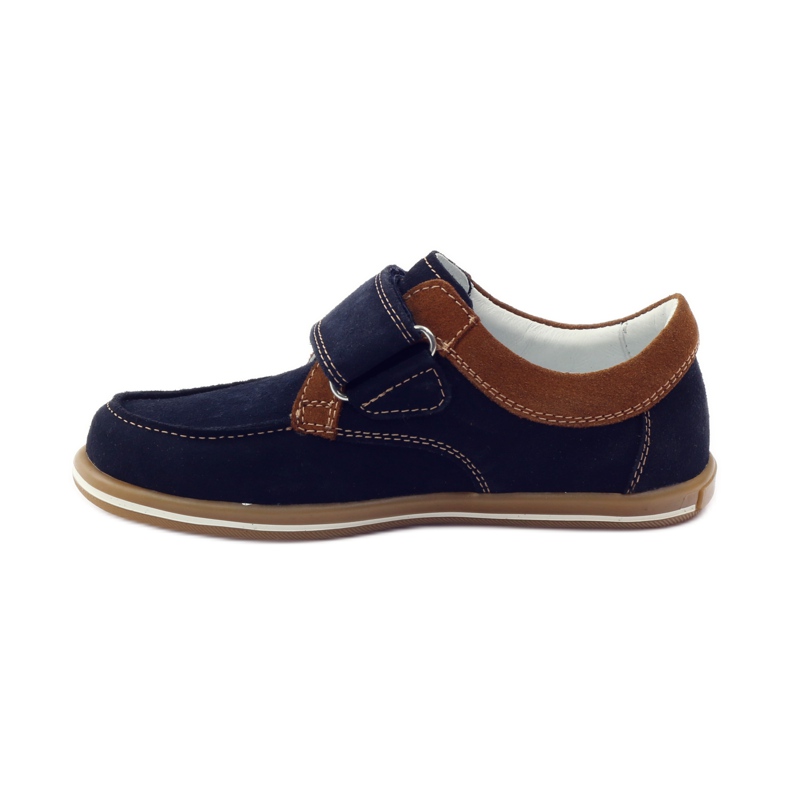 Bartek Scarpe casual da ragazzo 35599 blu navy marrone 2