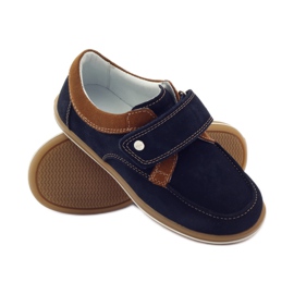 Bartek Scarpe casual da ragazzo 35599 blu navy marrone 3