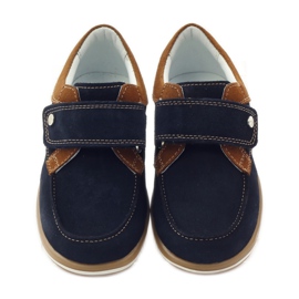 Bartek Scarpe casual da ragazzo 35599 blu navy marrone 4