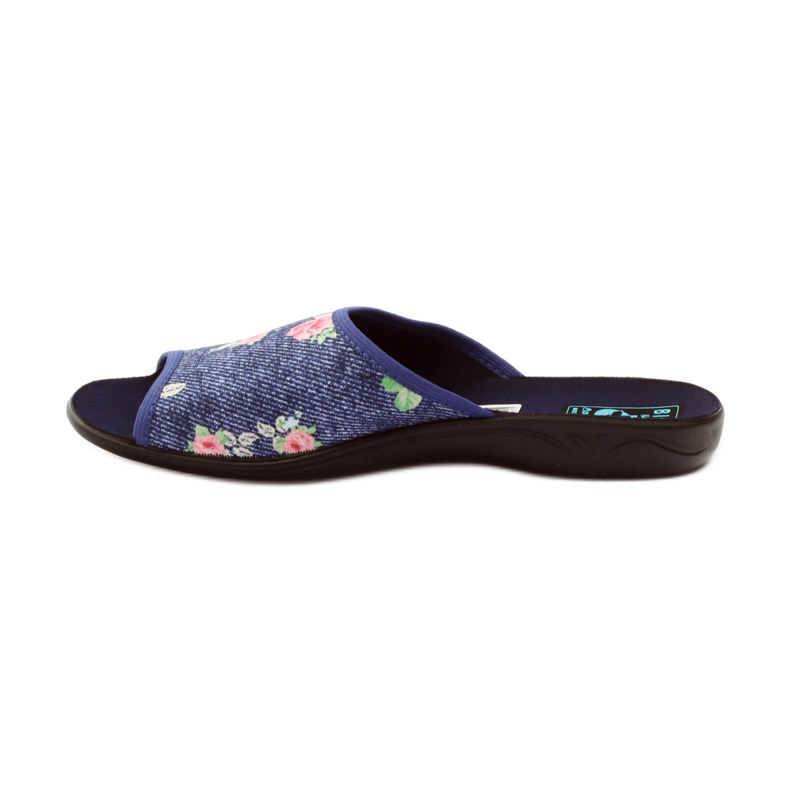 Ciabatte da donna in denim rosa Adanex blu verde rosso 2