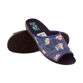 Ciabatte da donna in denim rosa Adanex blu verde rosso 3