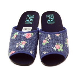 Ciabatte da donna in denim rosa Adanex blu verde rosso 4