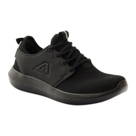 American Club Scarpe da jogging sportive da uomo American 1772 nere nero 1