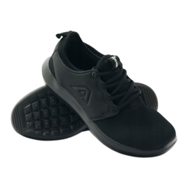American Club Scarpe da jogging sportive da uomo American 1772 nere nero 3