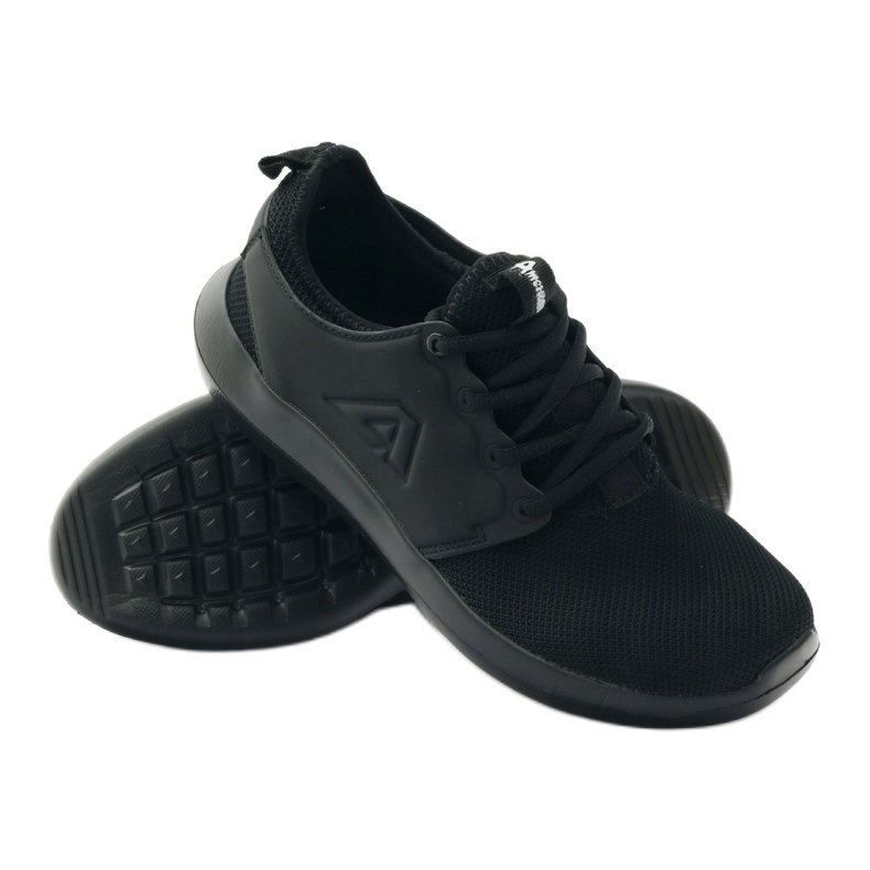 American Club Scarpe da jogging sportive da uomo American 1772 nere nero 3