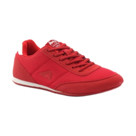 American Club Sport da jogging rosso americano 7066 bianco 1