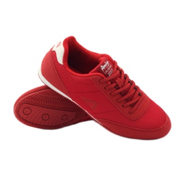 American Club Sport da jogging rosso americano 7066 bianco 3