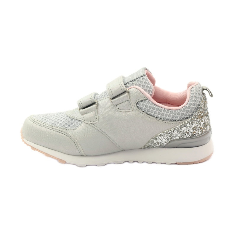 American Club Sport Velcro Americano 16211 argento grigio 2