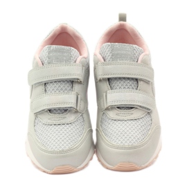 American Club Sport Velcro Americano 16211 argento grigio 4