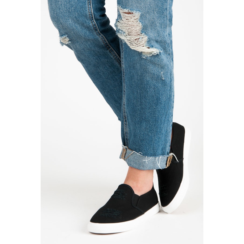 Seastar Sneakers slip on nere nero 2