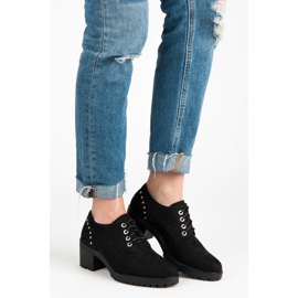 Seastar Scarpe nere sul palo nero 1