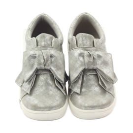 American Club Sneaker americane 17386 argento grigio 4