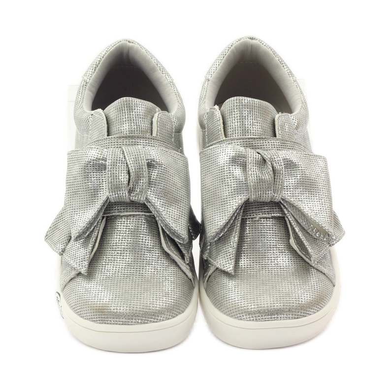 American Club Sneaker americane 17386 argento grigio 4