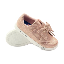 American Club Sneaker americane 17386 rosa giallo 3