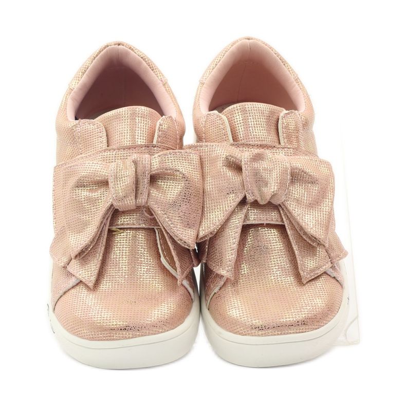 American Club Sneaker americane 17386 rosa giallo 4