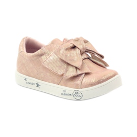 American Club Sneaker americane 17386 rosa giallo 1