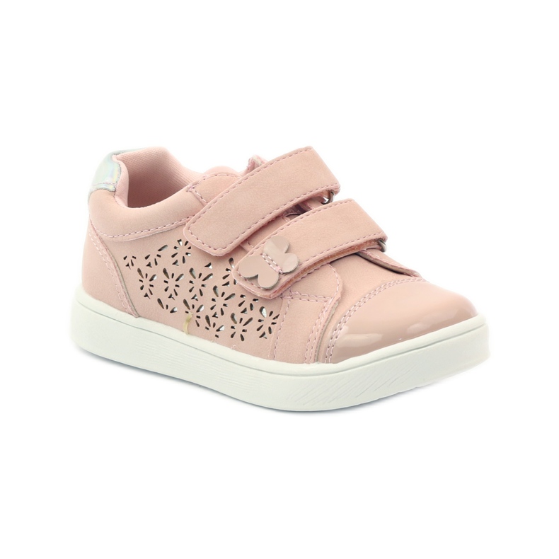 American Club Sneakers americane 16669 grigio rosa 1