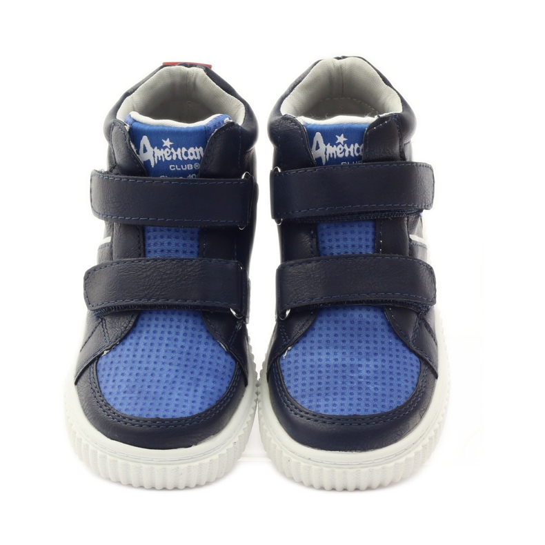 American Club Scarpe sportive americane 17155 blu navy rosso blu 4
