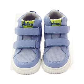 American Club Scarpe sportive americane 17155 blu navy blu 4