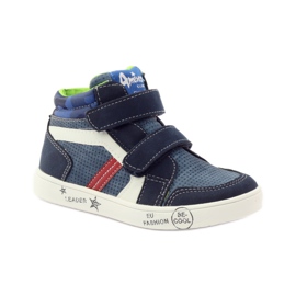 American Club Scarpe sportive americane 17353 blu navy rosso bianca 1