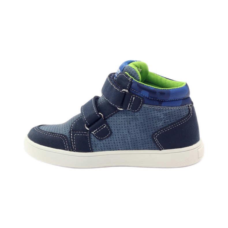 American Club Scarpe sportive americane 17353 blu navy rosso bianco 2