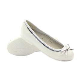 American Club Ballerine con fiocco bianco americano bianca 3