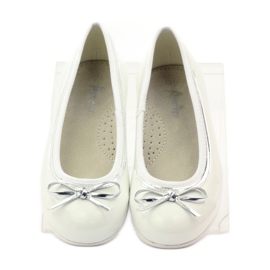 American Club Ballerine con fiocco bianco americano 4
