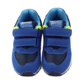 American Club Sneakers americane 15110 verde blu 4