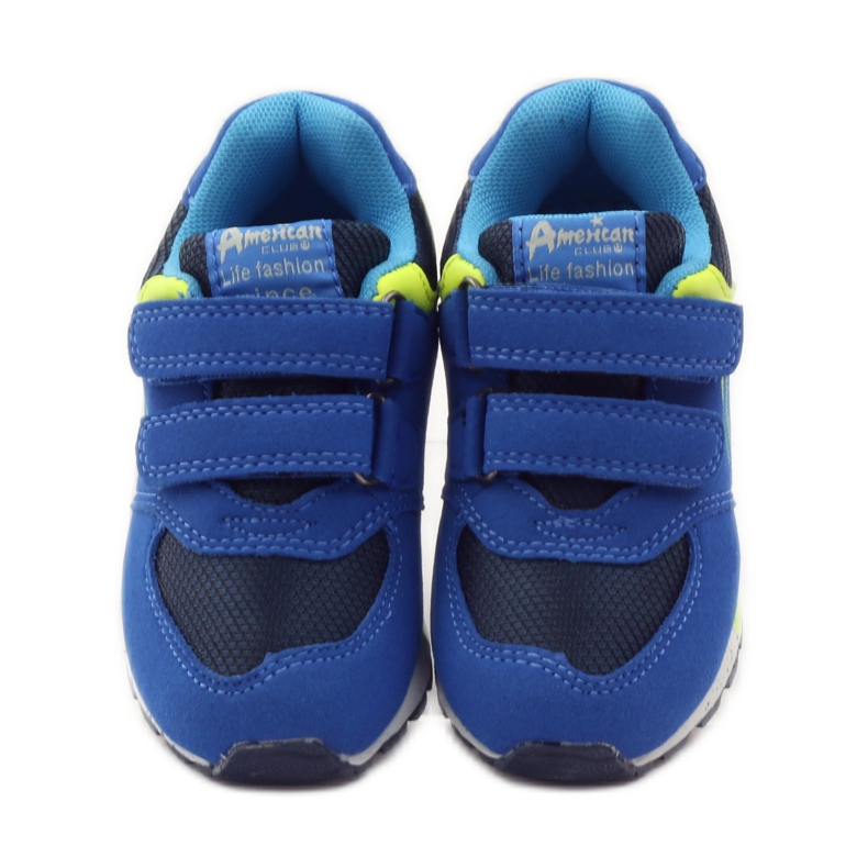 American Club Sneakers americane 15110 verde blu 4