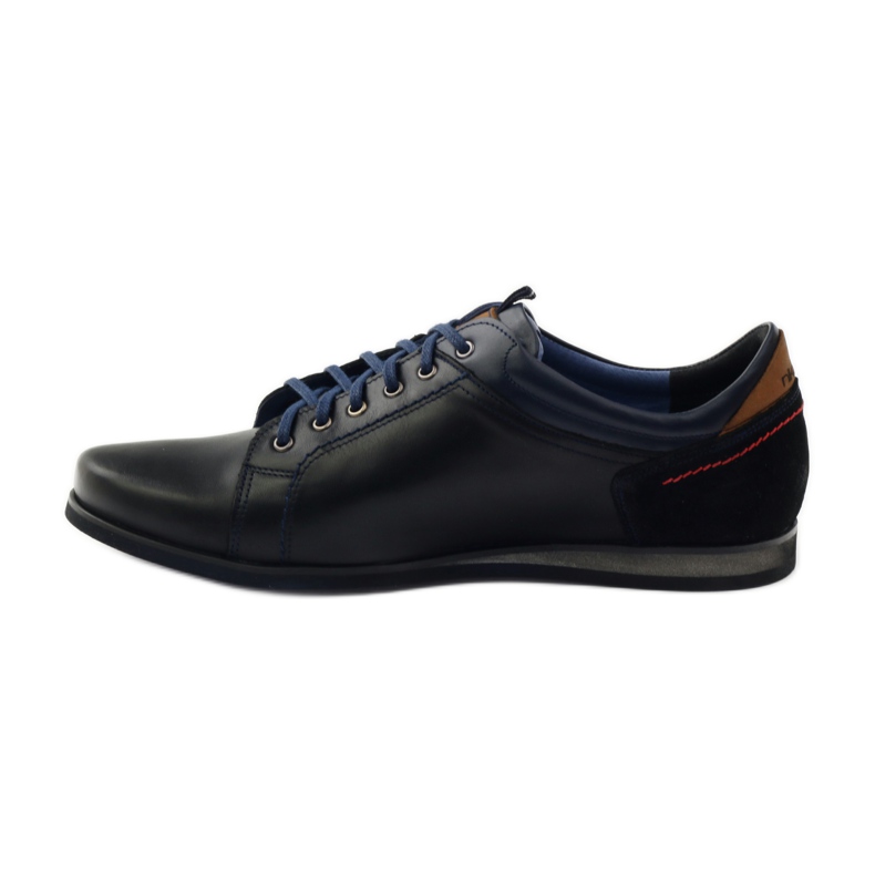 Scarpe sportive da uomo Nikopol 1655 nero marrone 2
